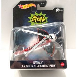 Hot Wheels Batman 'Classic TV Series Batcopter' 1:50 Scale - 4" Long *NEW*